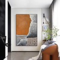 Ola de playa arena abstracta 29 arte de la pared textura minimalista